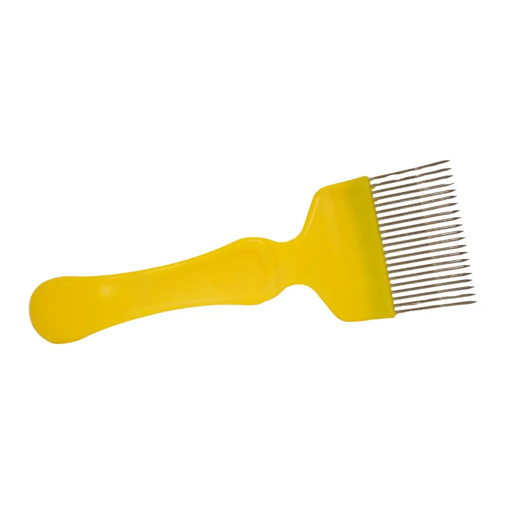 Entdecklungsgabel Kst. abgekröpft Nadeln