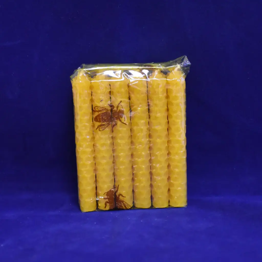 Bienenwachskerzen (12 Stück Christbaumkerzen)