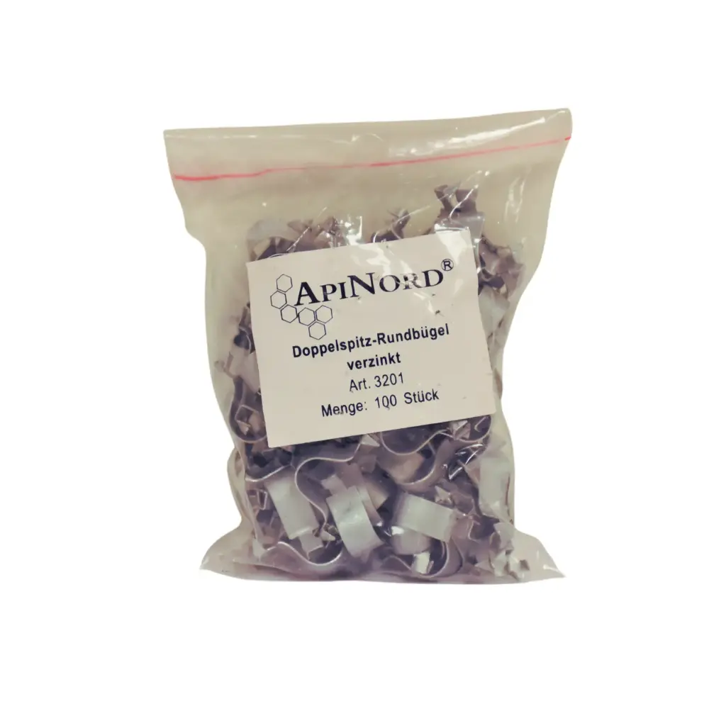 Abstandshalter Rundbügel - Doppelspitz verzinkt