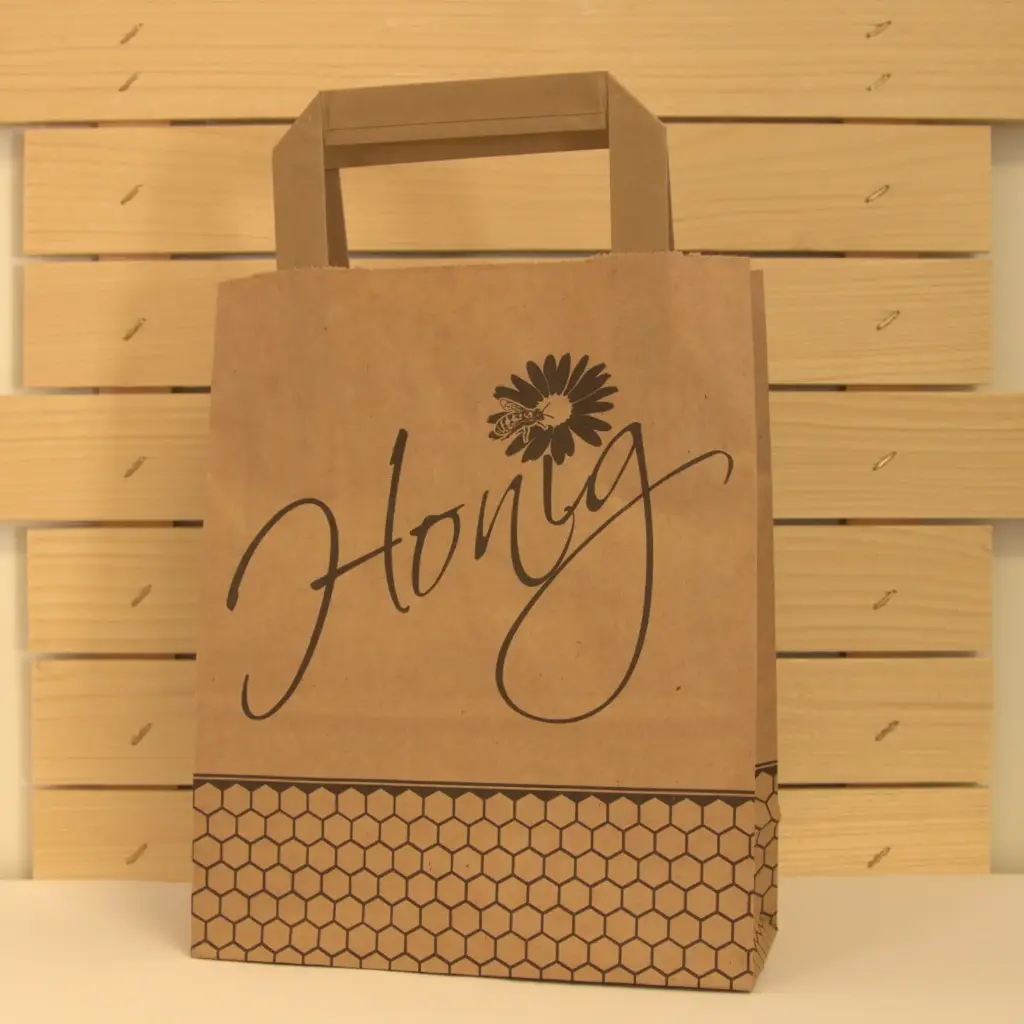 Tragtasche "Honig" (Größe in cm 22 x 18 x 8)