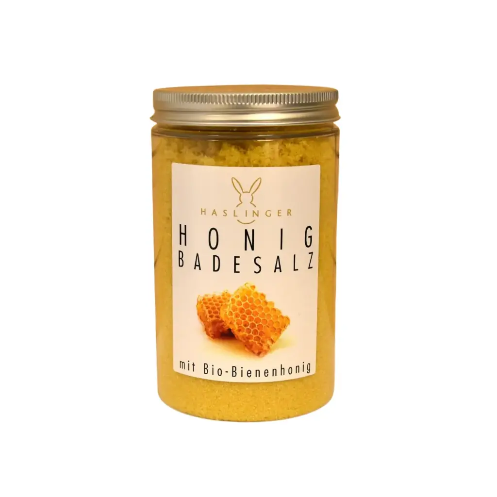 Badesalz mit Honig