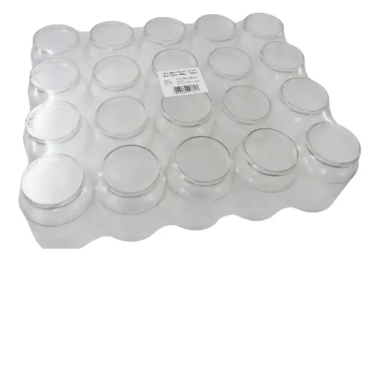 1000g Euroglas (verpackt) mit Deckel 